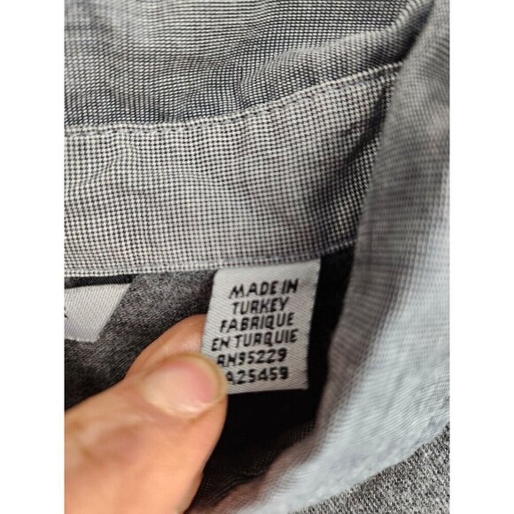 Ted Baker Mens Polo Shirt Size XL Heather Gray Short Sleeve Preppy Casual - Picture 4 of 8